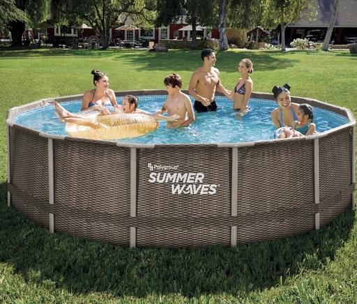 Buy & Sell Great Barr Birmingham - Photos for Summer rattan 14ft pool