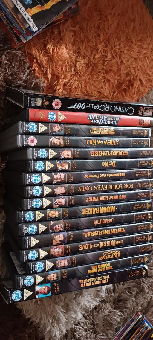 Buy & Sell Sandwell West Midlands - Photos for James bond dvds x 16