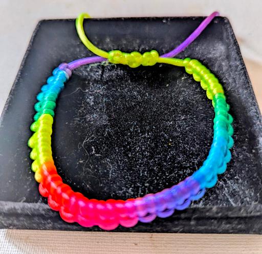 Buy & Sell Georgetown Blaenau Gwent - Photos for Coloured macrame frill hand made bracelet, fi