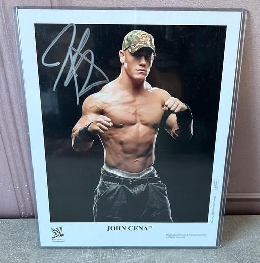 Buy & Sell Park Hill Sheffield - Photos for John cena signed picture