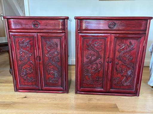 Buy & Sell Sanderstead South East London - Photos for Oriental-Style Cabinets - x2