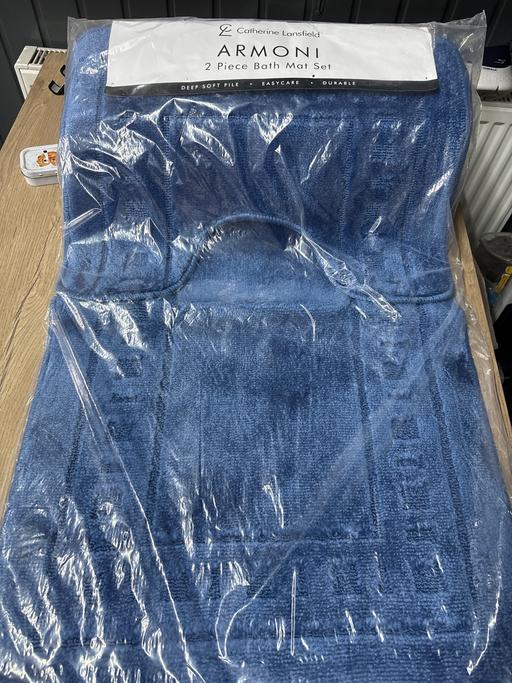 Buy & Sell Duckmanton Chesterfield - Photos for Catherine lansfield armoni 2 piece bath mats