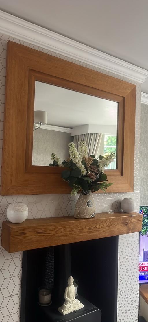 Buy & Sell Lower Gornal Dudley - Photos for 2 Next oak mirrors
