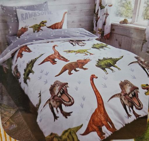 Buy & Sell Stevenston North Ayrshire - Photos for Dinosaur Bedding Set - Polycotton - Single