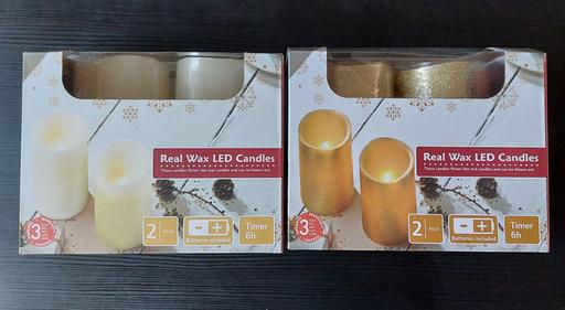 Buy & Sell Wolverhampton City Centre Wolverhampton - Photos for Real Wax Candles 2 pcs 6 Hour Timer Brand new