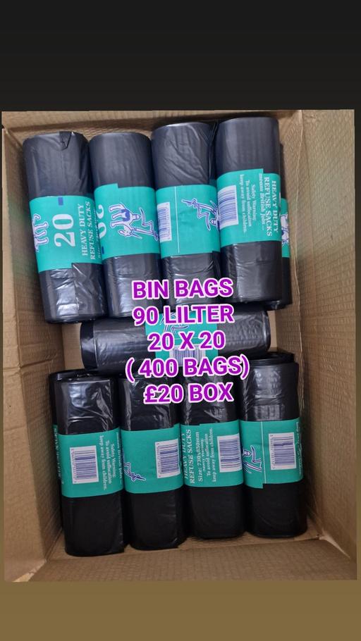 Buy & Sell Sundon Central Bedfordshire - Photos for bin bags 20 x 20