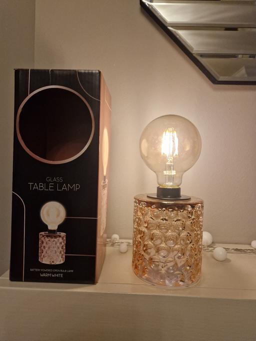 Buy & Sell Wickersley Rotherham - Photos for New Glass table lamp