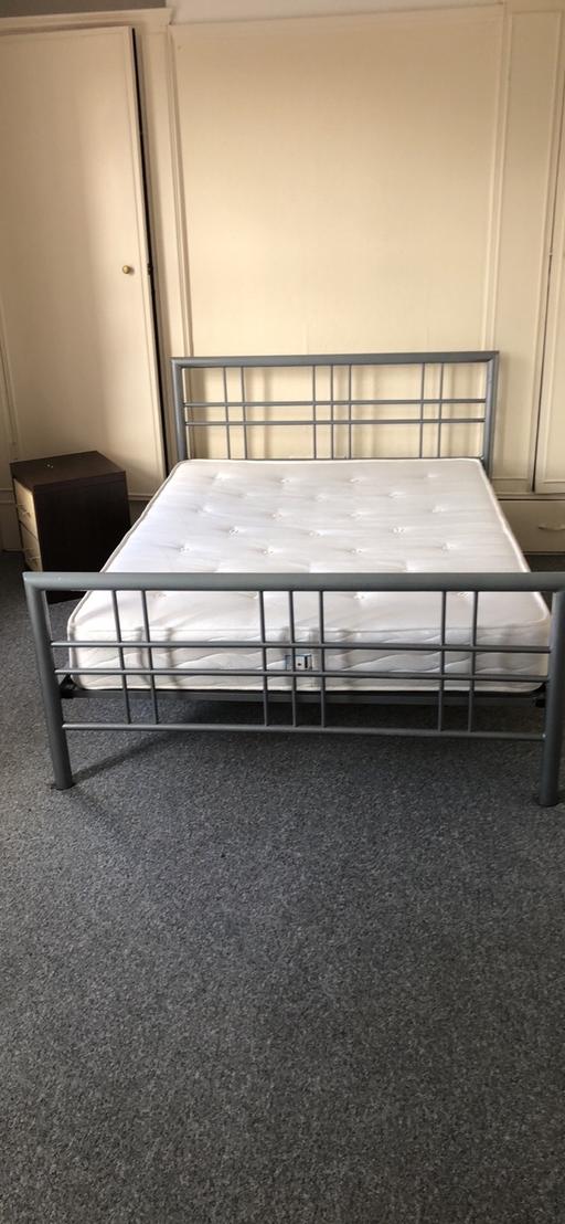 Buy & Sell Hampden Park Eastbourne - Photos for Metal double bed and mattress