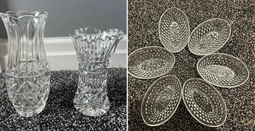 Buy & Sell Oldham Town Centre Oldham - Photos for 6 crystal bowls and marquis vases