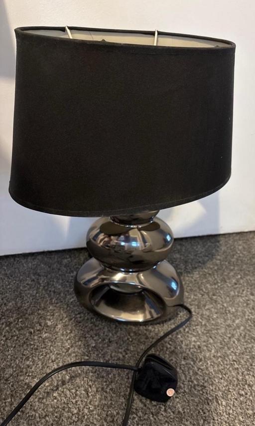 Buy & Sell Stonebroom North East Derbyshire - Photos for Silver lamp