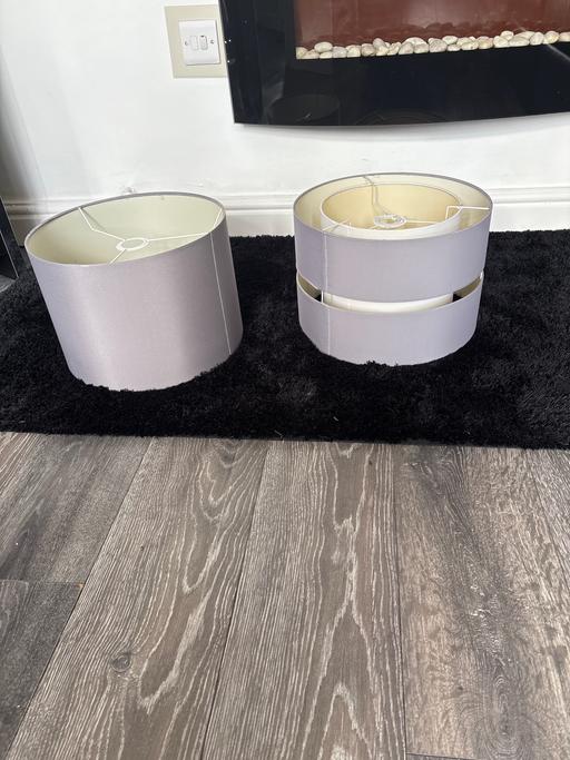 Buy & Sell Woodsetton Dudley - Photos for X2 large lampshades