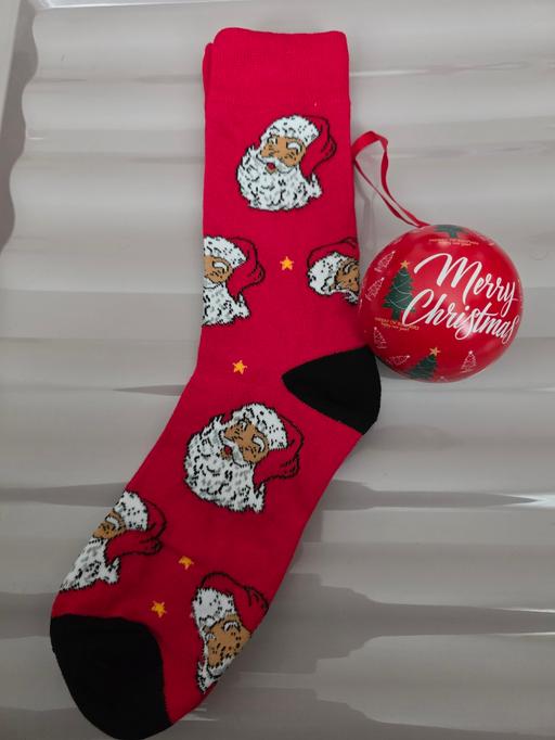 Buy & Sell Blackpool Town Centre Blackpool - Photos for Santa socks in Christmas bauble size 4-7 NEW
