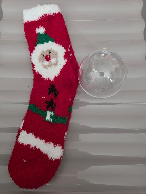 Buy & Sell Blackpool Town Centre Blackpool - Photos for Fluffy Santa socks in bauble size 4-7 NEW