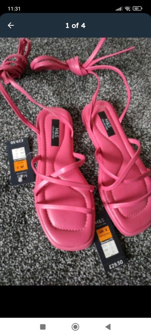 Buy & Sell Orrell Park Liverpool - Photos for NEW M&S SANDALS SIZE 3