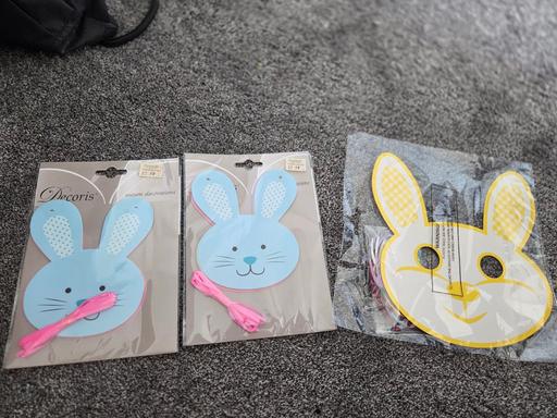 Buy & Sell Codsall South Staffordshire - Photos for Easter Bunting x 2 & Mask
