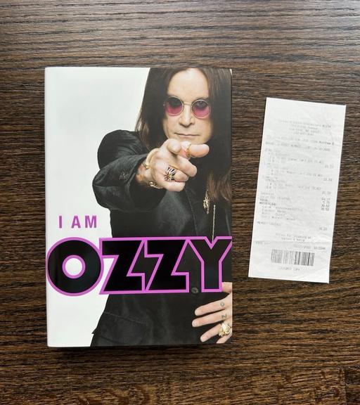 Buy & Sell Wareside East Hertfordshire - Photos for Ozzy Osbourne Signed Book