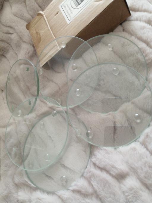 Buy & Sell Moseley Village Wolverhampton - Photos for 6 new glass cup coasters