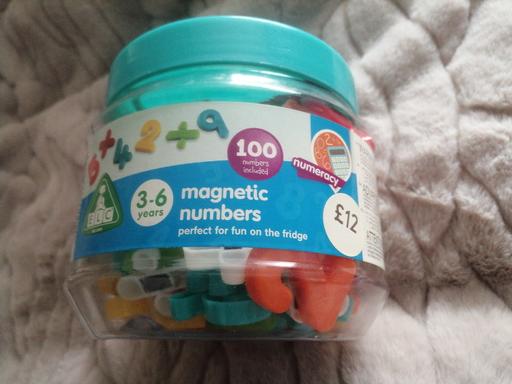 Buy & Sell Moseley Village Wolverhampton - Photos for ELC Magnetic numbers in tub