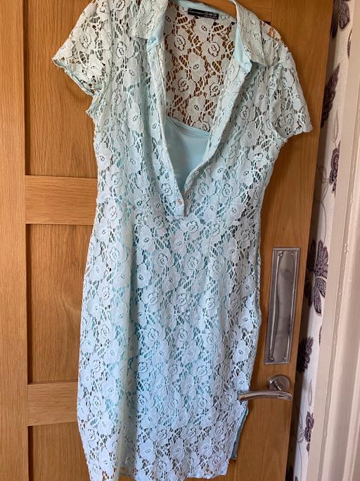Buy & Sell Brockmoor Dudley - Photos for Baby blu lace two in one dress size 12