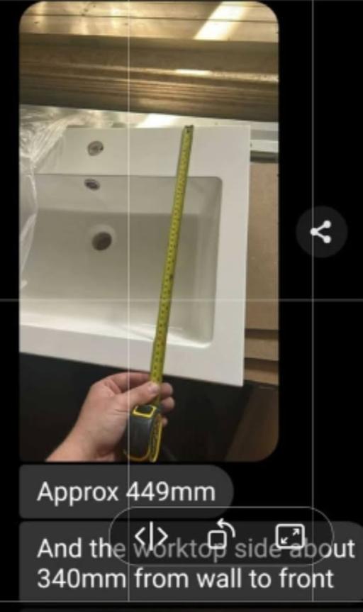 Buy & Sell Telford Telford and Wrekin - Photos for brand new bathroom sink/ worktop