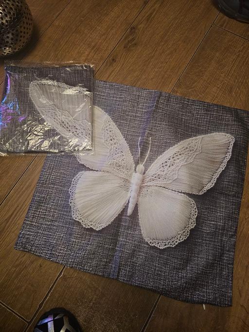 Buy & Sell Pensnett Dudley - Photos for PAIR OF GREY CUSHION COVERS...NEW