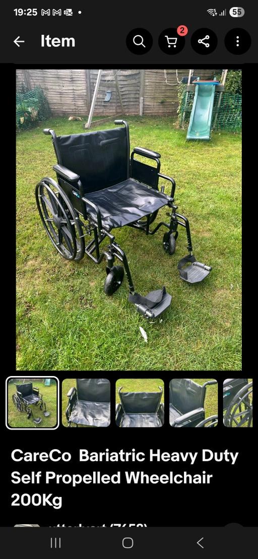 Buy & Sell White City West London - Photos for Bariatric wheelchair