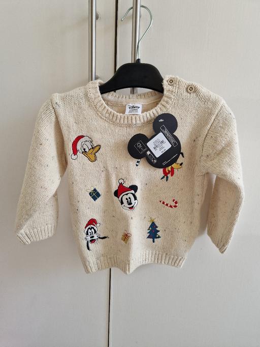 Buy & Sell Ramsgate Thanet - Photos for bn Disney Mickey Xmas jumper age 6-9months