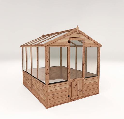 Buy & Sell Birmingham City Centre Birmingham - Photos for 8x6 Wooden Greenhouse