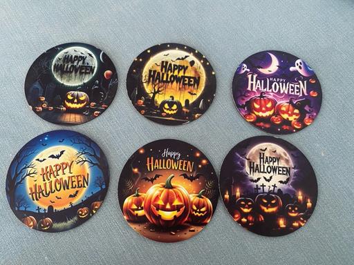 Buy & Sell Hoddesdon Broxbourne - Photos for Happy Halloween wooden coasters