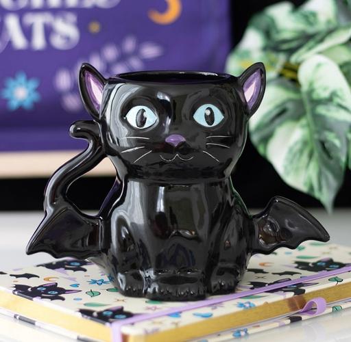 Buy & Sell Jarrow South Tyneside - Photos for Cute Cat Bat Ceramic Mug Brand New Boxed