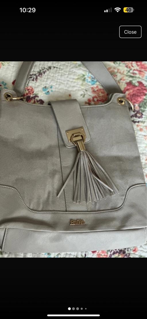 Buy & Sell Ilford Redbridge - Photos for Grey leather women shoulder bag