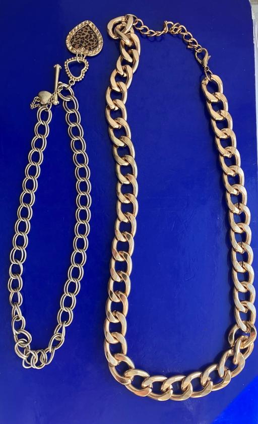Buy & Sell Yeovil Somerset - Photos for 2x rolled gold ladies necklaces 24” 17”