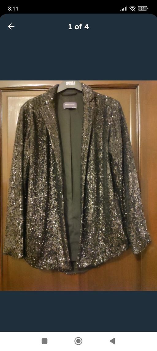 Buy & Sell Orrell Park Liverpool - Photos for NEW M&S SEQUINNED JACKET SIZE 6