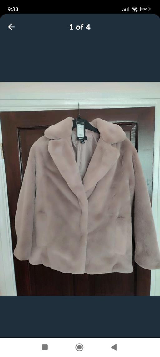 Buy & Sell Orrell Park Liverpool - Photos for NEW FUR COAT FROM NEW LOOK SIZE 10