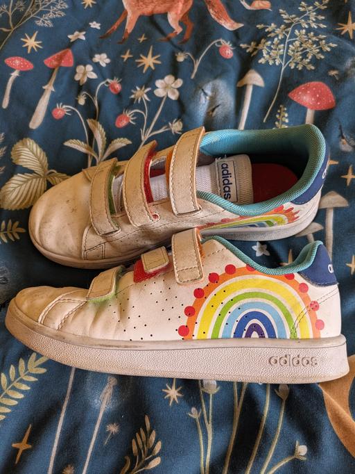 Buy & Sell Kingswinford Dudley - Photos for unisex adidas velcro rainbow design trainers