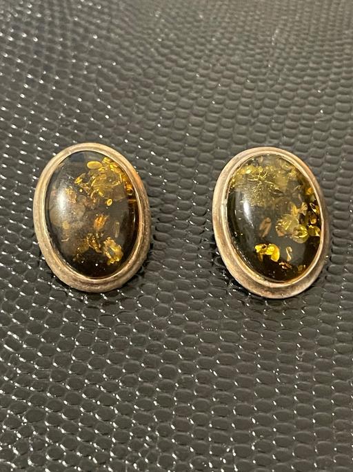 Buy & Sell Upper Walthamstow East London - Photos for Silver amber earrings