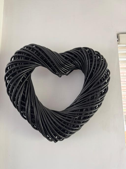 Buy & Sell Hoobrook Wyre Forest - Photos for Extra large blacker wicker heart 🖤