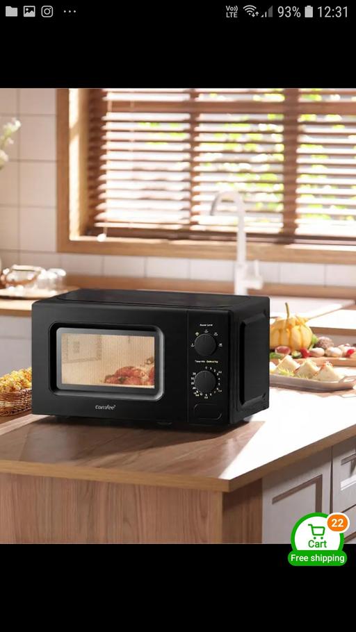 Buy & Sell Sunbury-on-Thames Spelthorne - Photos for black microwave oven