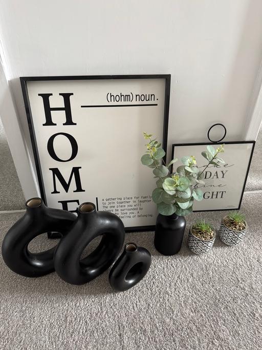 Buy & Sell Hoobrook Wyre Forest - Photos for Black decorative home bundle