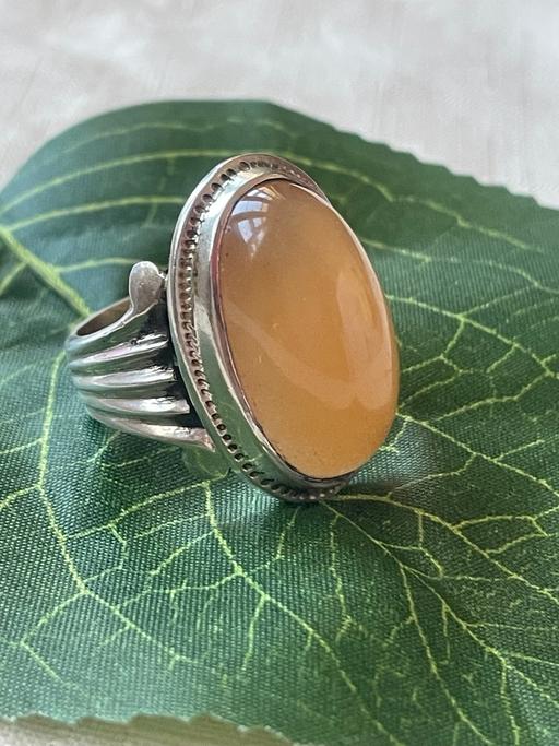 Buy & Sell Manor Park East London - Photos for Yemeni agate silver ring