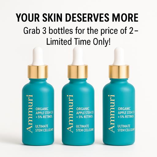 Buy & Sell - Photos for Ammuri 24-Hour Retinol Serum 5% with Stem Cel
