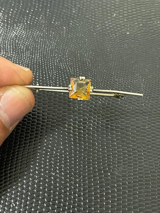Buy & Sell Newham East London - Photos for Vintage citrine silver brooch