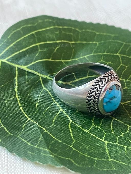 Buy & Sell Forest Gate East London - Photos for Turquoise/Feroza silver ring