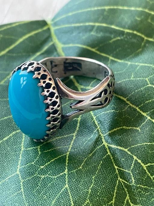 Buy & Sell Forest Gate East London - Photos for Turquoise/Feroza silver ring