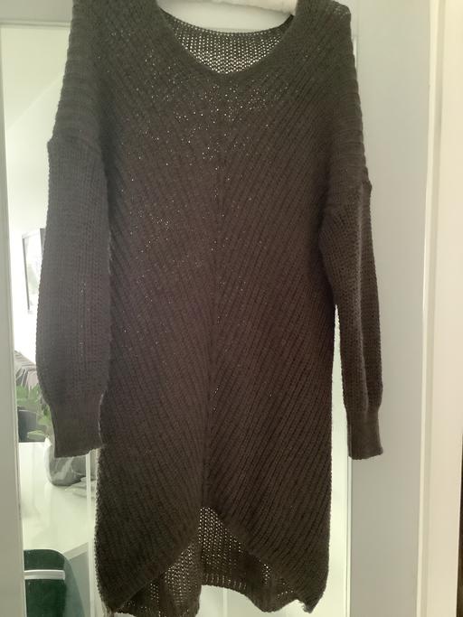 Buy & Sell Walsall Wood Walsall - Photos for Taupe brown knitted dress 10/12