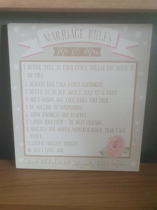 Buy & Sell Bradmore Wolverhampton - Photos for Marriage wooden decor