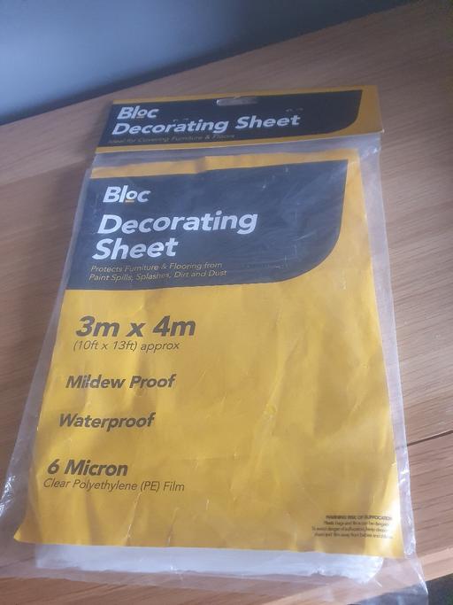 Buy & Sell Penn Fields Wolverhampton - Photos for 13ft x 10ft decorating sheet