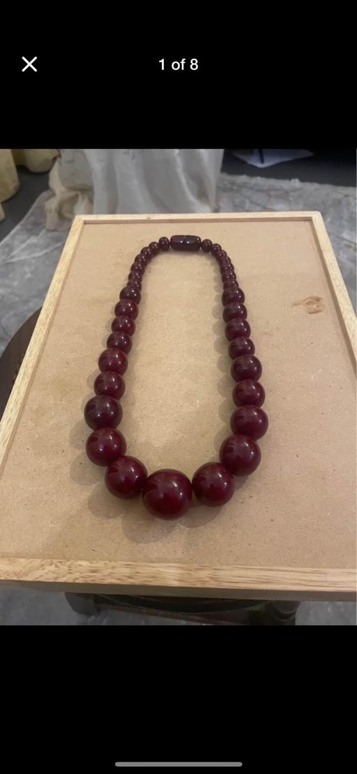 Buy & Sell Walthamstow East London - Photos for Cherry amber vintage necklace