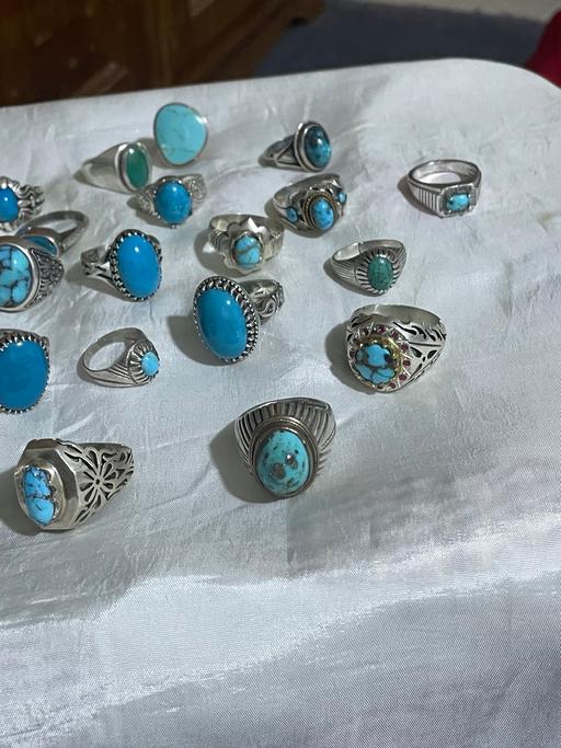 Buy & Sell Waltham Forest East London - Photos for Turquoise silver rings
