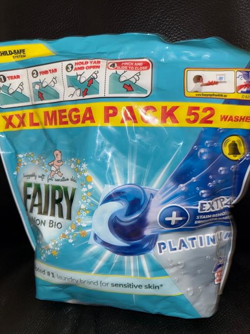 Buy & Sell North Kensington West London - Photos for FAIRY NON BIO 52 WASHING CLOTHS PODS 
